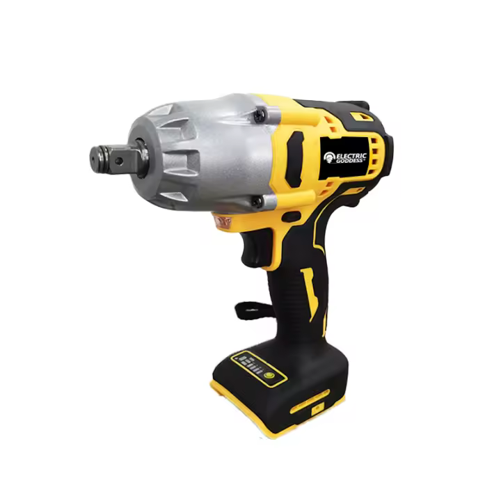 Llave De Impacto Eléctrica Sin Cable Electric Goddess 1/2 Pulgada Alta Torque 700N Herramienta De Potencia Compatible Con Batería Dewalt 20V Para DIY En El Hogar - 1