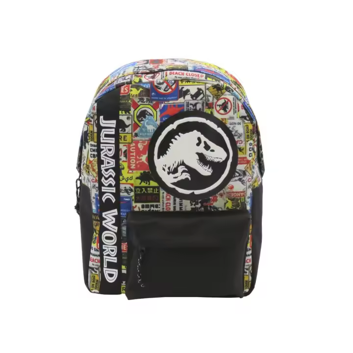 UNIVERSAL STUDIOS - Jurassic World Danger Mochila Juvenil- Adaptable a Trolley - 1