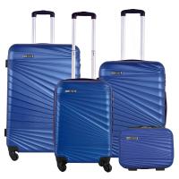 Wellhome Juego de 3/4 Maletas Cabina 56cm/mediana 66cm/grande 76cm y Neceser 23cm - details 0