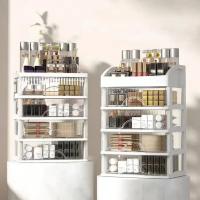 Organizador De Maquillaje Grande Capacidad Caja De Almacenamiento Para Joyería Y Cosméticos Plástico Ecológico Para Cajones De Muebles De Vestir - details 1