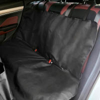 Cubierta De Asiento Para Coche Para Perros 600D Tela De Lona Impermeable Protector De Asiento Con Bolsillo De Almacenamiento Para Viajes Con Mosquitero Y Portaartículos - details 2