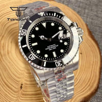 Reloj De Pulsera Automático Tandorio NH35A Date Acero Inoxidable 40mm Inmersión Diversidad Cristal De Zafiro Bisel Rotativo Luminoso - details 11