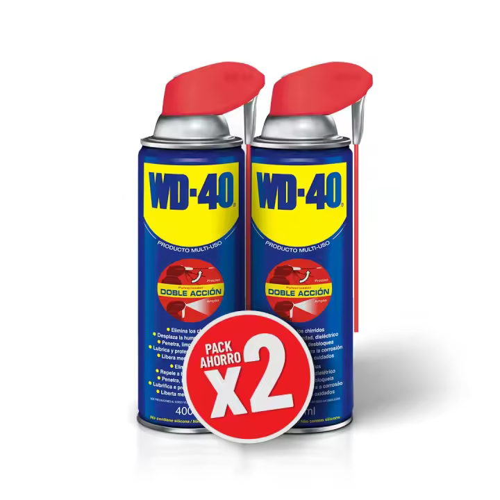 Aceite Multiusos Afloja Todo WD-40 Doble Acción - Pack de 2 Unidades - 1