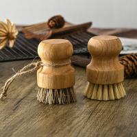 Cepillo De Limpieza Para Platos De Cocina Ecológico De Madera Y Coco Herramienta De Limpieza Para La Casa Uso Duradero - details 0