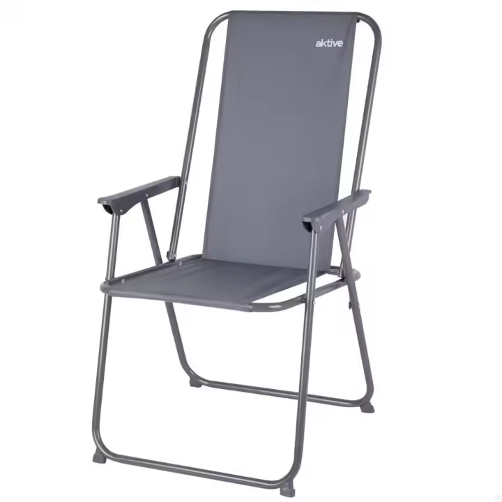 Aktive Silla Plegable Fija De Aluminio 49x44x88 Cm - 1