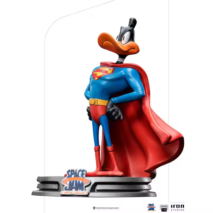 Iron Studios Space Jam: A New Legacy Estatua 1/10 BDS Art Scale Daffy Duck Superman 16 cm - 1