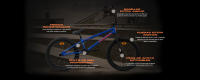 Fabricbike Hawks - Bicicleta BMX 20' BMX Bike, Bicicleta ligera Freestyle para niños de 6 a 13 años, Rotor 360 Grados, 3 Colores disponibles. - details 4