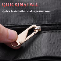 Kit De Repuesto Para Cremalleras Universales Desmontables 10Pcs Cabeza De Cremallera Para Bricolaje En Bolsos Ropa Maletas - details 1