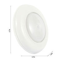 Luz De Techo Con Sensor De Movimiento LED Operada Por Batería Sin Cable Para Pasillo Cocina Dormitorio Iluminación Wireless - details 3