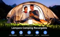 Lámpara Recargable Para Camping Luz De Emergencia Impermeable 3000K Blanca Cálida Para Acampar Y Senderismo Al Aire Libre - details 0
