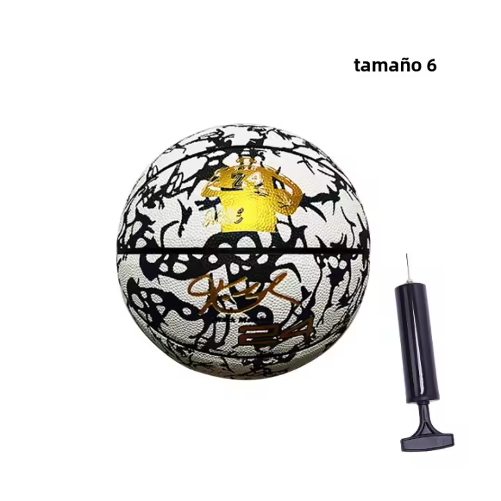 Baloncesto Reflectante Luminoso Glow-in-the-Dark Edición Limitada Kobe No. 5 No. 6 No. 7 Regalo De Cumpleaños Para Entrenamiento Y Juego Material PU - 1