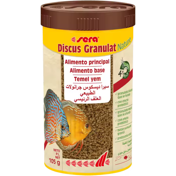 Sera Discus Granulat Nature 250 ml (105g) - 1