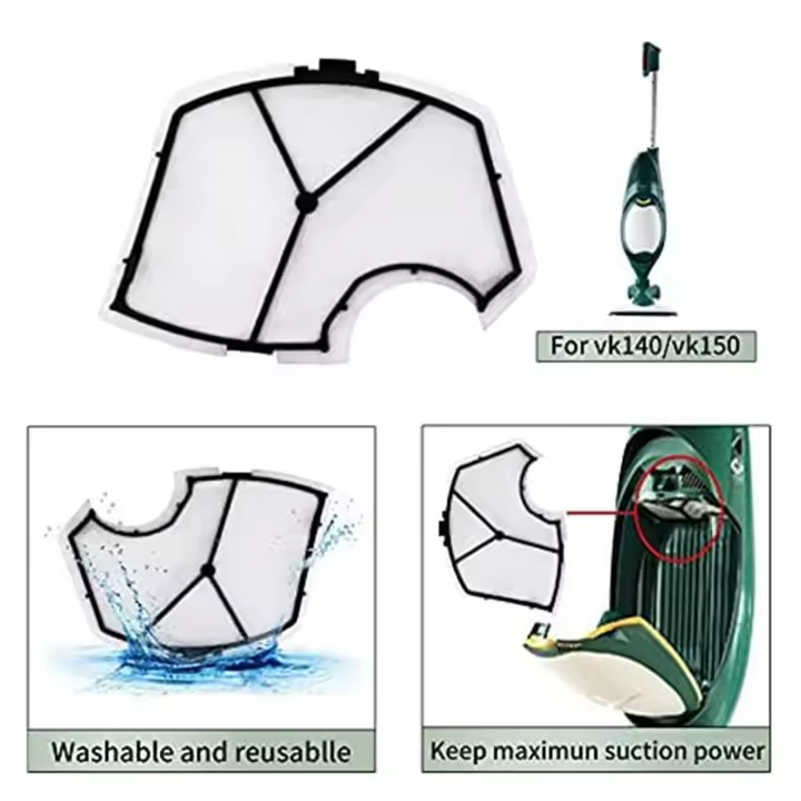 Kit de bolsa para aspiradora Kobold, Compatible con Kobold VK140 VK150-B - 1