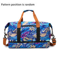 Bolsa De Gimnasio De Viaje Portátil Para Hombres Y Mujeres Bolso Cruzado De Hombro Con Mano Para Exterior Duffel Weekender Yoga Bolsa De Secado Seco Y Húmedo Separación Para Deportes De Entrenamiento - details 28