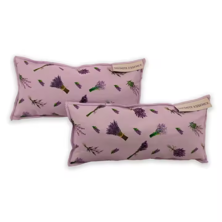 LAMARE Saquitos de Lavanda para Armarios – Rellenos de Lavanda de la Provenza Francesa – 18x8 Pack 2 Unidades en Caja Regalo – Amigo Invisible. - 1