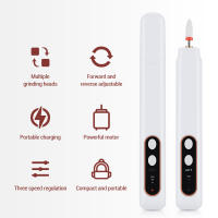 Taladro Eléctrico Profesional Para Manicura Y Pedicura Con Conjunto De Cuchillas De Pulido Portátil Herramienta De Millado Para Uñas - details 1