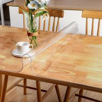 Mantel De PVC Transparente Impermeable Y Resistente Al Aceite Para Mesa Rectangular Tapete Estudiantil Protector De Mesa Para Uso En Casa Bodas Y Fiestas - details 5