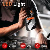 Arrancador de coche de 12V 1200A, 4 en 1, inalámbrico, inflador de neumáticos, 150PSI  compresor de aire, banco de energía, arranque de batería portátil, carga rápida - details 3