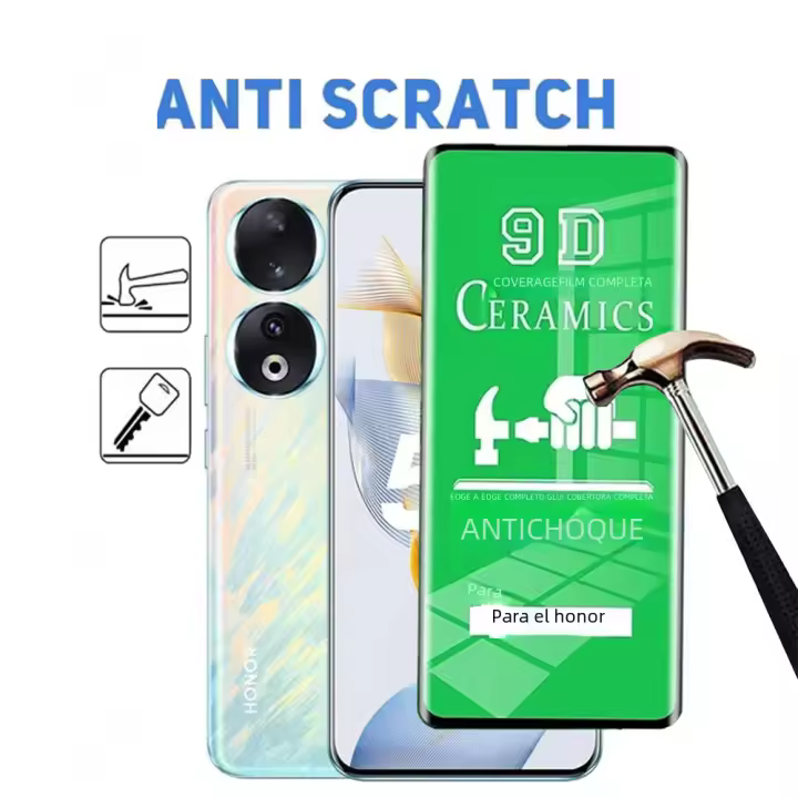 4Pcs Película De Cerámica HD Para Huawei Honor 90 Lite 70 pro 60 80 SE X9a X8a X7a Protector De Pantalla Compatible Con Honor Magic 5 Lite 4 pro - 1