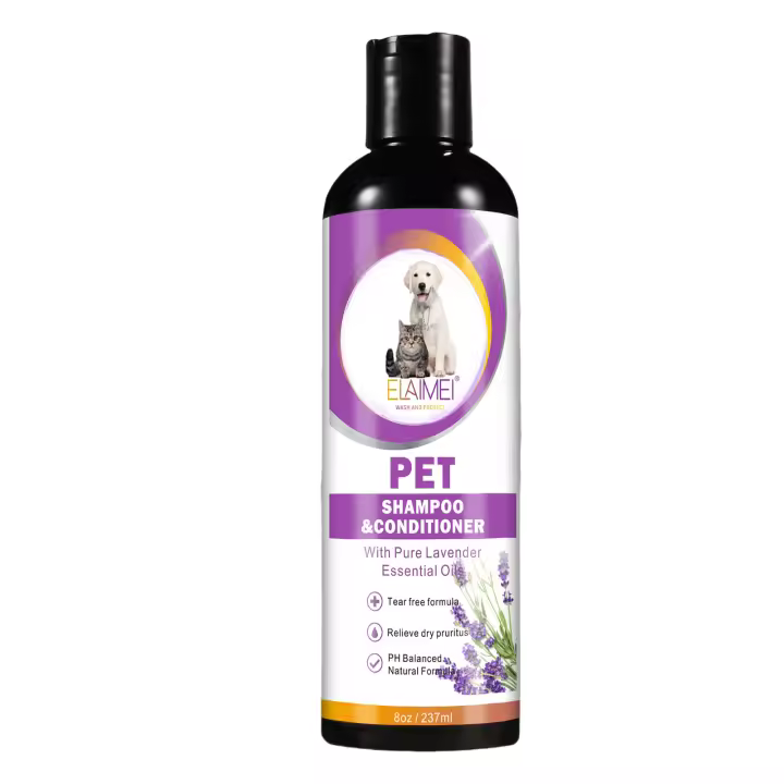 Champú para mascotas - Aroma duradero, elimina ácaros y suciedad (especial para perros y gatos) - 1