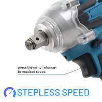 Llave De Impacto Recargable TW004 40V Herramienta Eléctrica De Alta Torque Sin Escobillas Para Bricolaje En Casa Fuente De Alimentación Por Batería - details 2