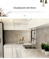 Papel Tapiz Vinilo Antigoteado De Marmol Autoadhesivo Impermeable Para Decoración De Cocina Resistente a La Humedad Y Moho - details 8