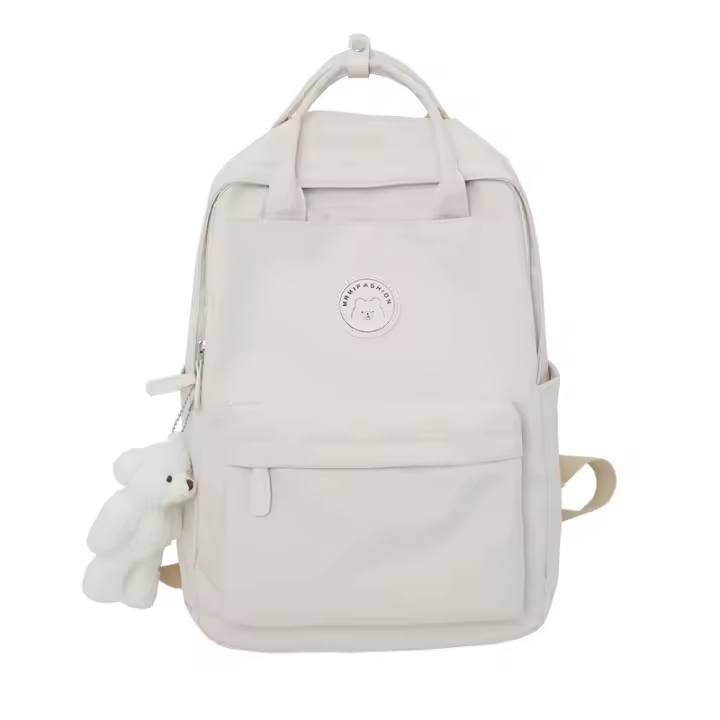 Mochila De Moda Para Mujer Gran Capacidad Negro Escuela Viaje Negocios Impermeable Con Mochila Nueva Para Adolescentes Y Niñas - 1