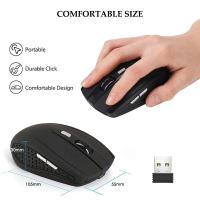 Ratón Inalámbrico Silencioso 2.4G Portátil Para Notebook PC Laptop MacBook Con Niveles Ajustables De DPI Ratón Óptico Para Oficina - details 7