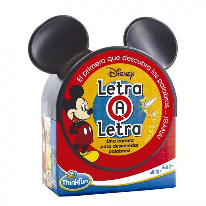 THINKFUN - JUEGO DE CARTAS LETRA A LETRA DISNEY, 76554, TIENDA CON LICENCIA OFICIAL - 1