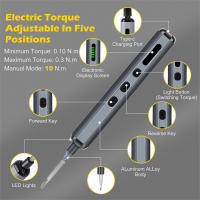 Juego De Destornilladores Magnéticos Eléctricos 68 En 1 Con 5 Bits De Torx Y Phillips Precisos Controlados Por Torque Herramienta De Reparación Sin Cable Para DIY En El Hogar - details 4