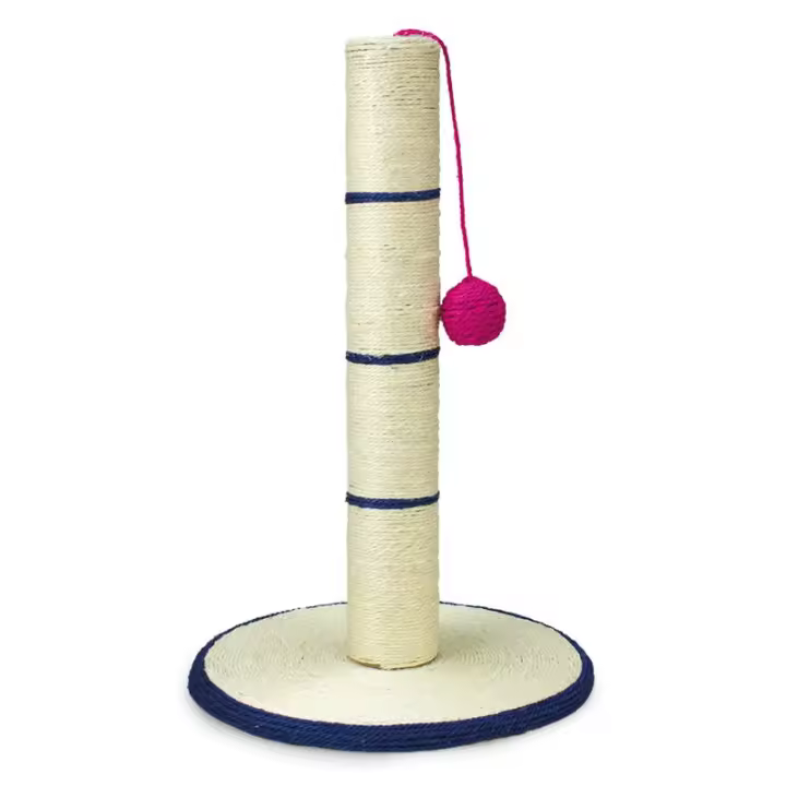Rascador para Gatos Poste Compacto con Borla 29x29x45cm Arquivet - 1