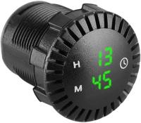 Reloj LED para Coche, Reloj tacthil, Reloj Digital impermeable para Coche, 12V/24V, Mini Reloj Digital Led, minireloj para motorceta de 2,01 pulgadas de diámetro - details 1