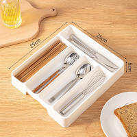 Organizador De Cocina Ecológico Para Cuchillos Cucharas Y Tenedores Divisor De Cajones De Armario Moderno 4/5 Grid - details 7