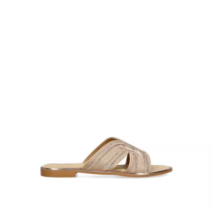 ETIKA - Sandalia Plana Oro Rosa - ETIKA 10027 - 1