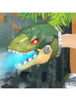 Guantes De Spraying Dinosaurio Eléctrico Con Cabeza De Dinosaurio Y Bocaza Móvil Ojos Luminosos Y Sonido De Rugido Regalo Para Niños Y Niñas - details 2
