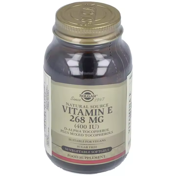 Solgar Vitamina E 400 Ui 268 Mg 50 Perlas Vegetales - 1
