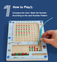 Juego Educativo De Madera Montessori Con Laberinto De Colores Y Bolas Magnéticas Tablero De Dibujo Actividades De Aprendizaje Temprano Para Niños De 3-6 Años - details 18