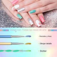 Set De Pinceles Para Uñas Profesionales DianaBeauty Para Acrílico UV Gel Dibujando Puntos Manicura Arte De Uñas Herramientas De Maquillaje - details 6