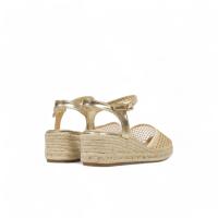 Sandalias de cuña baja con encaje de brillos yz24-054 - details 5