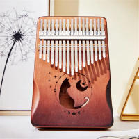 Kalimba Profesional Pianoforte De Uso Manual Con Veneer De Madera Sólida 17/21 Teclas Instrumento Musical Regalo De Navidad - details 0