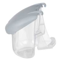 Bebedero y Comedero para Pájaros 2 Unidades Voltrega – Alimentador y Dispensador de Agua Ecológico, Fácil Limpieza e Instalación, Compatible con la mayoria de las jaulas - details 0