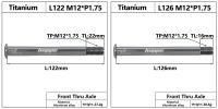 HEPPE Eje De Bicicleta De Titanio Para MTB Y Carretera Ultra Ligero Compatible Con Eje Transversal 12x142 12x148 Para Rueda Trasera Y Horquilla 12x100 12x110 - details 10