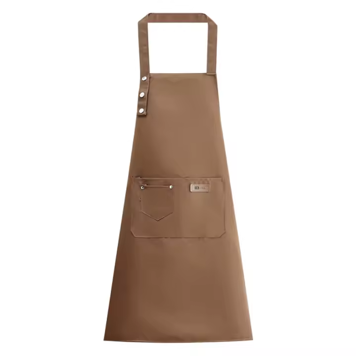 Nueva Moda Del Delantal De Cocina Para Mujer Y Hombre Chef Trabajo Delantal Para Barbacoa Restaurante Bar Tienda Salones De Belleza Estudios Uniforme - 1