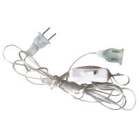 Cable De Extensión De Poder 3M 5M Para Luces Navideñas LED Con Interruptor Estándar EU/US Plug Cuerda De Luces De Navidad Para Cortinas - details 7