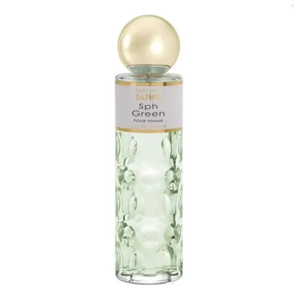 PARFUMS SAPHIR Green - Eau de Parfum con vaporizador para Mujer - 200 ml - 1