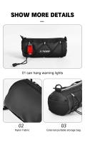 Bolsa De Manillar X-TIGER Para Bicicleta MTB Y Carretera De Gran Capacidad Multifuncional Portátil Bolsa De Tubo De Cuadro Impermeable De Nylon - details 11