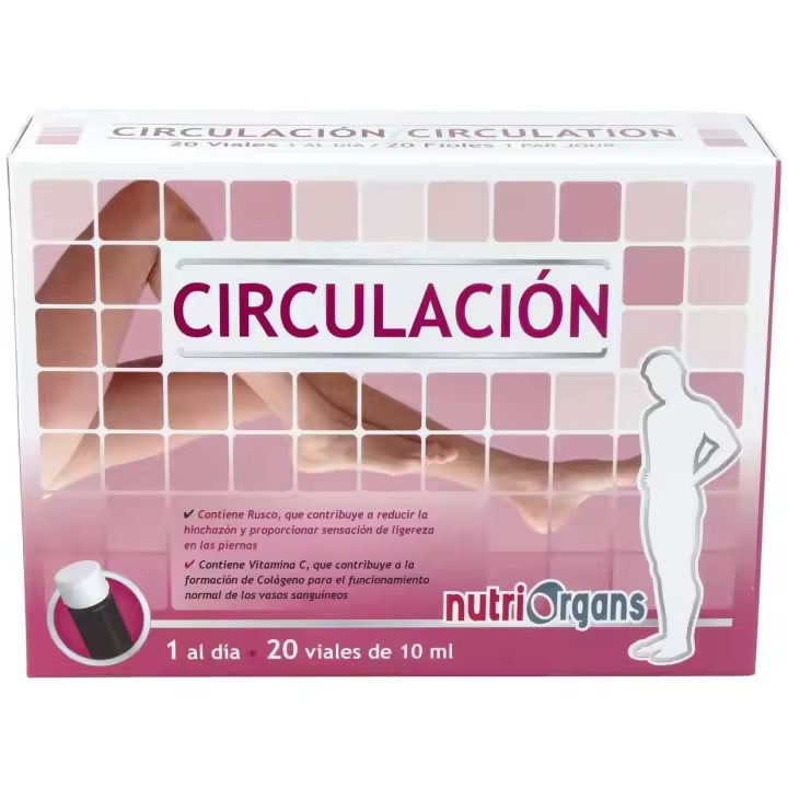Tongil Nutriorgans Circulación 20Viales - 1