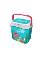 STARLEY - Nevera Portátil de Plástico con Diseño Colorido – Hielera con Tapa Ideal para Picnic, Playa, Camping o Barbacoas – Disponible en 15L y 25L - details 0