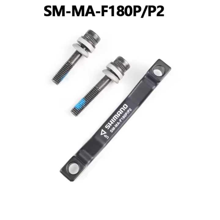 Adaptador De Freno De Disco Para Bicicleta Shimano SM-MA-F180P/P2 SM-MA-F203P/P Compatible Con Rueda Frontal De 180mm Y 203mm Accesorio De Bicicleta - 1