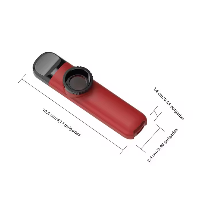 Flauta Kazoo ABS 8pcs Instrumento Musical Para Niños Y Adultos Principiantes Membrana Musical Ukelele Guitarra Pareja - 1